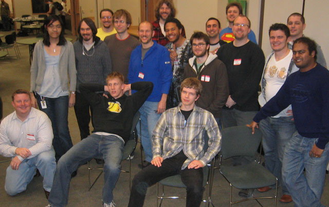 Seattle Startup Weekend - Picture of some of the Core Developers