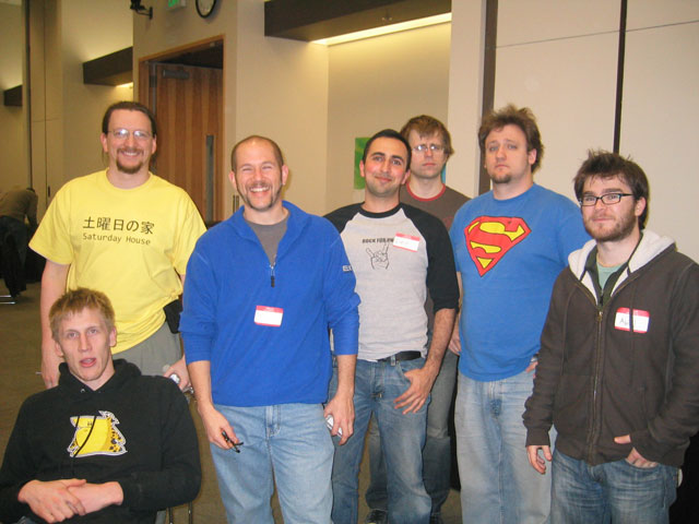 Seattle Startup Weekend - Picture of some of the Core Developers